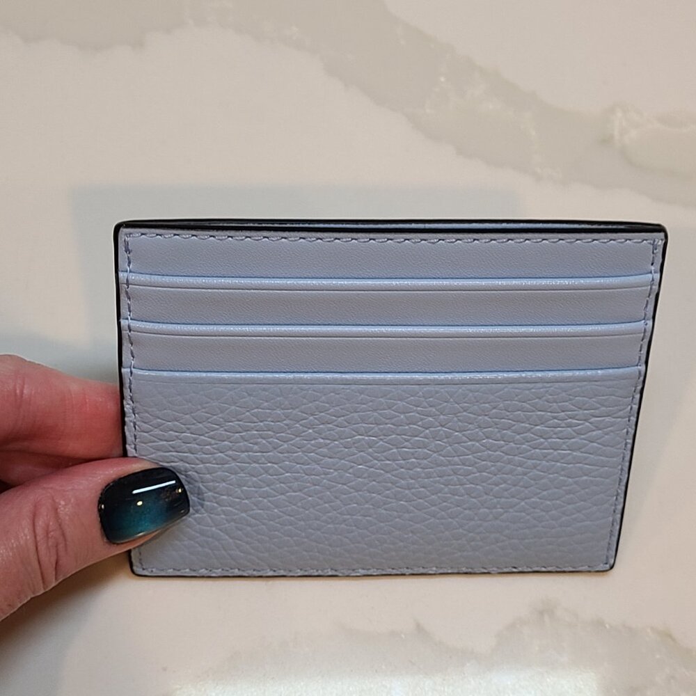NWT Michael Kors Light Sky Tall Card Case - Picture 4 of 8